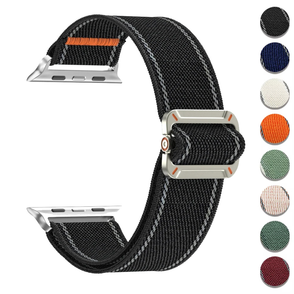 Milanese Loop Magnetic - Magnetic Nylon Strap For Apple Watch