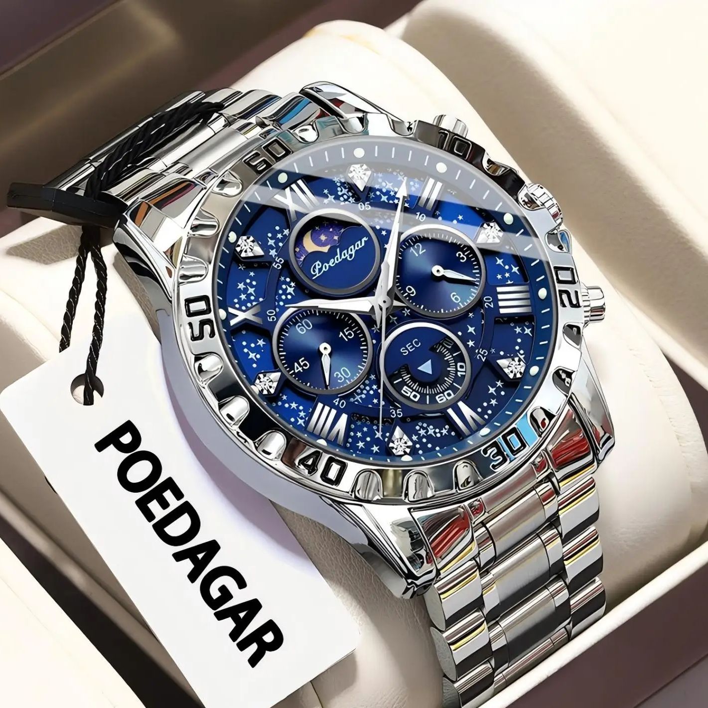 Patek Philippe Watch Nautilus - POEDAGAR Luxury Fashion Man Watch Waterproof