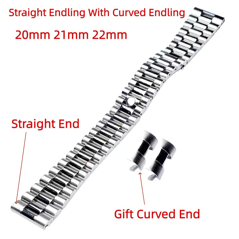 Rolex Watch Datejust - President 20mm 21mm 22mm 3 Beads
