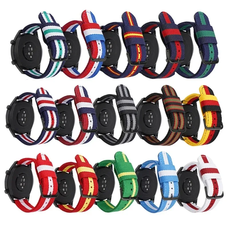 Nylon Watch Strap 20mm 22mm Qu - Nato Strap Nylon 评论和价格