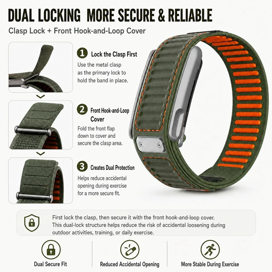 Nylon Silicone Loop Watch Band - Sport Loop Velcro 评论和价格