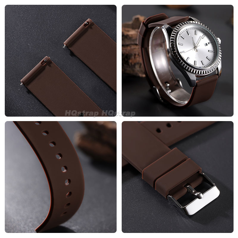 Silicone Strap 12mm 14mm 16mm  - Nato Strap Nylon 评论和价格