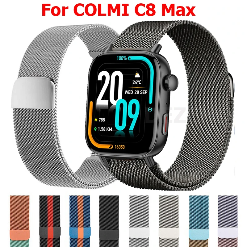 22MM Milanese Loop Band For CO - Milanese Loop Magnetic 评论和价格