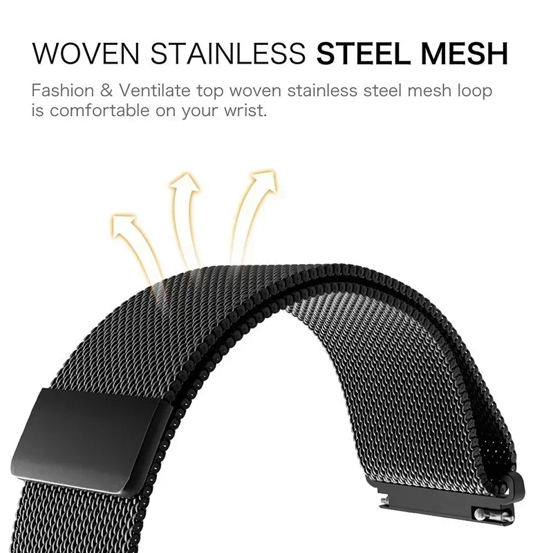 22MM Milanese Loop Band For CO - Milanese Loop Magnetic 评论和价格