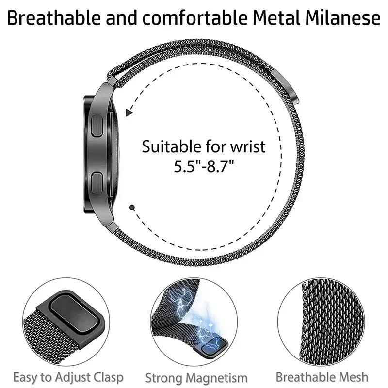 22MM Milanese Loop Band For CO - Milanese Loop Magnetic 评论和价格