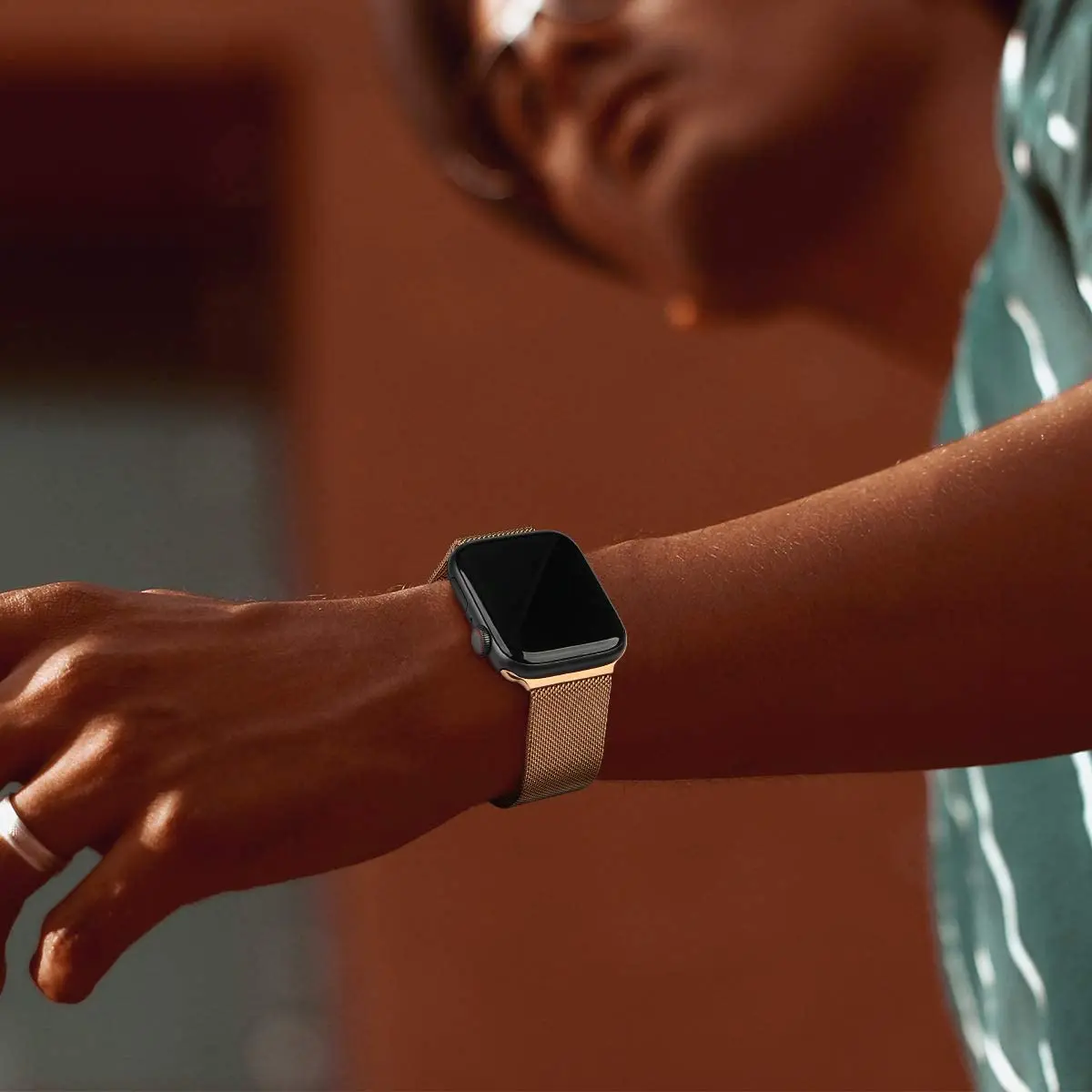 Strap For Apple watch ultra Ba - Milanese Loop Magnetic 评论和价格