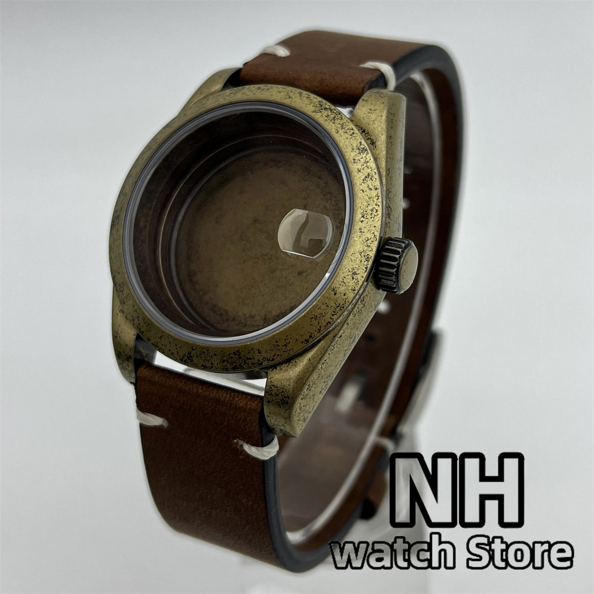 39mm Bronze Brushed Watch Case - Seiko Watch 5 Sports 评论和价格