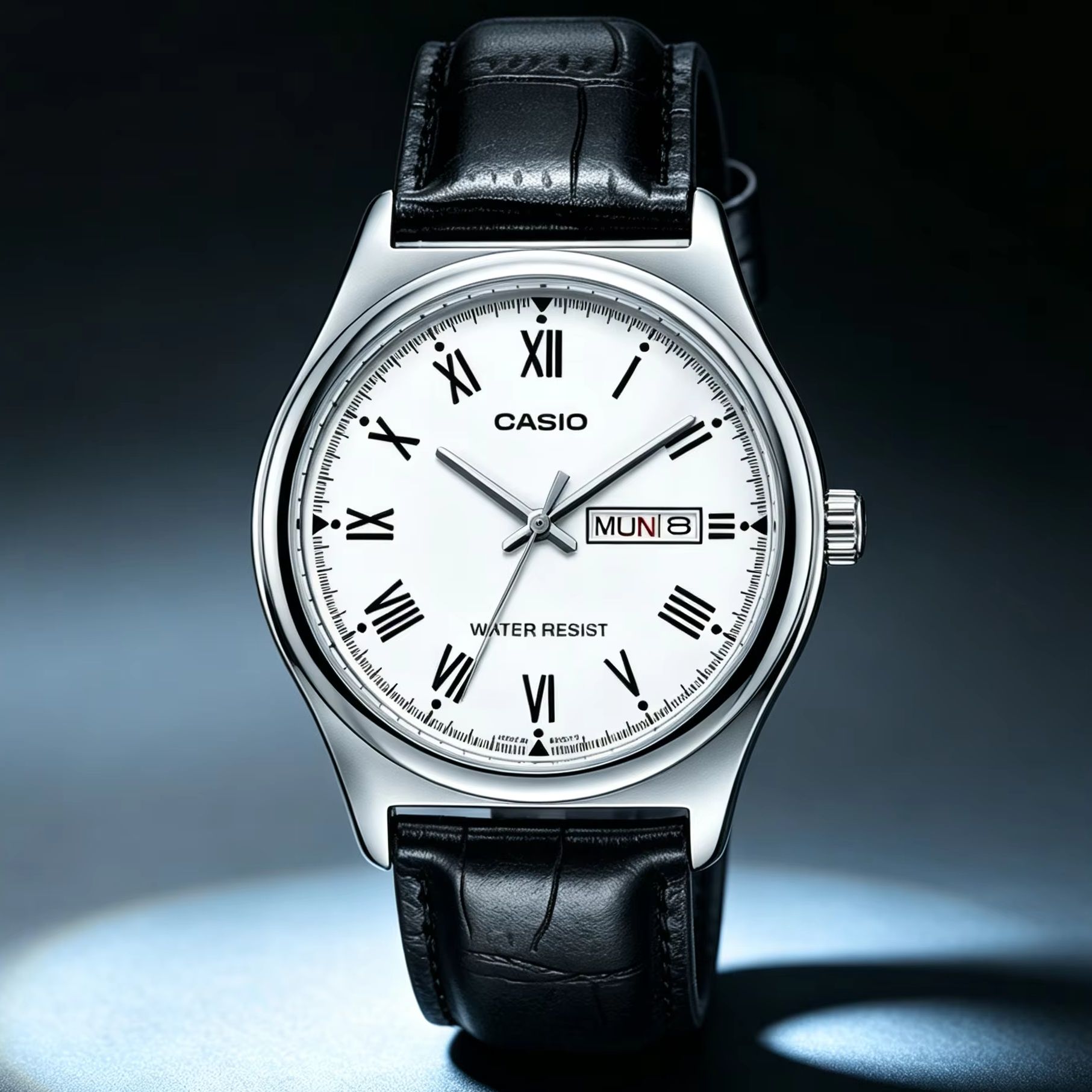 Casio MTP‑V006L Men Analog Wri - Leather Watch Band Men 评论和价格