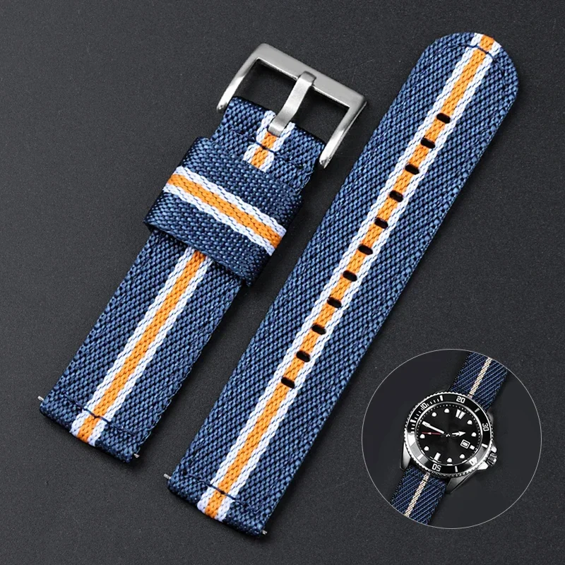 Quick Release Nylon Strap for  - Suede Strap Watch 评论和价格