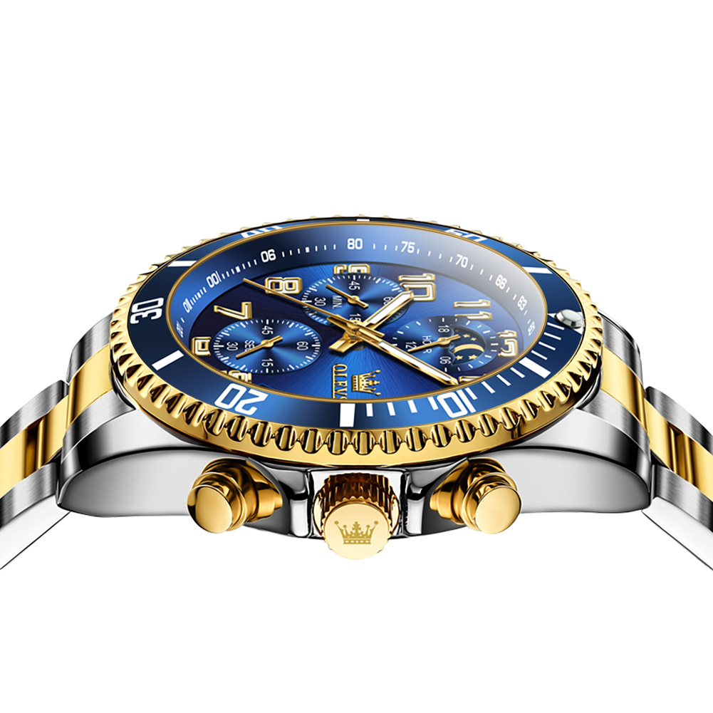 OLEVS New Chronograph Sports M - Rolex Watch Submariner 评论和价格