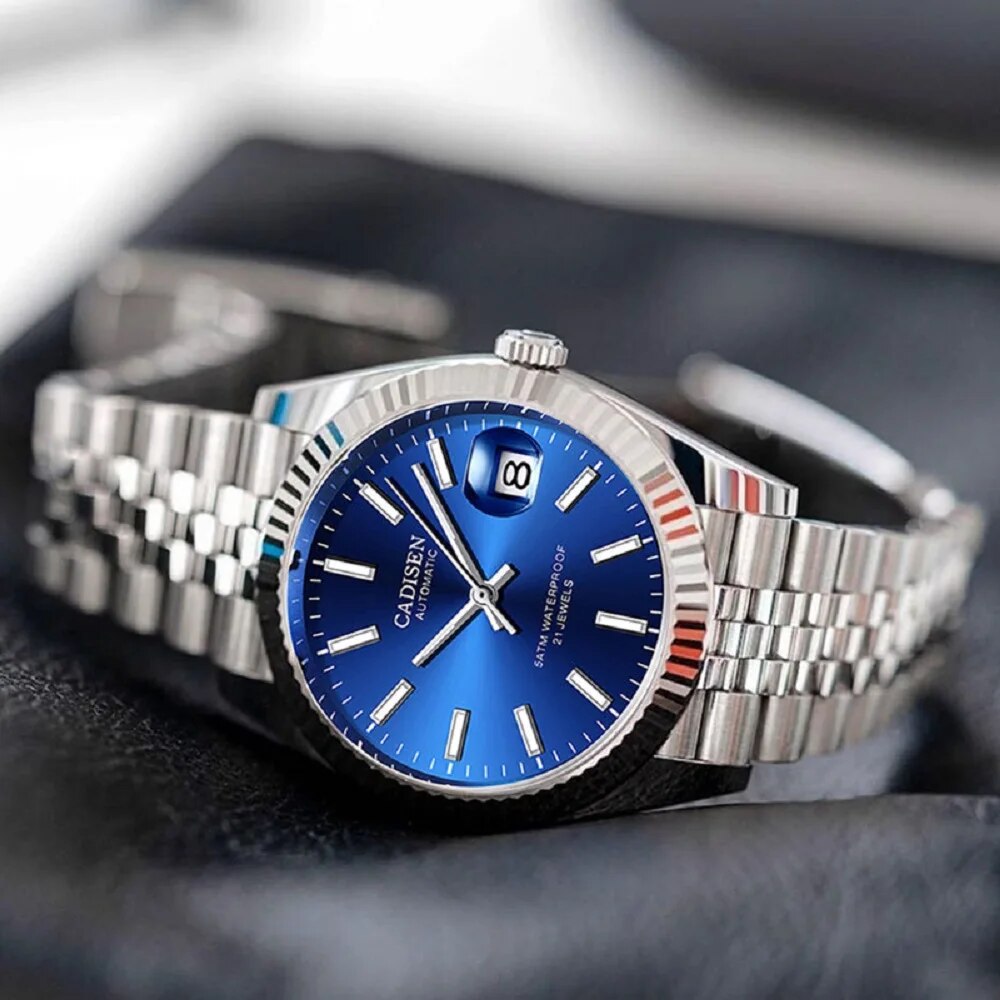 CADISEN Men Mechanical Watch T - Rolex Watch Datejust 评论和价格