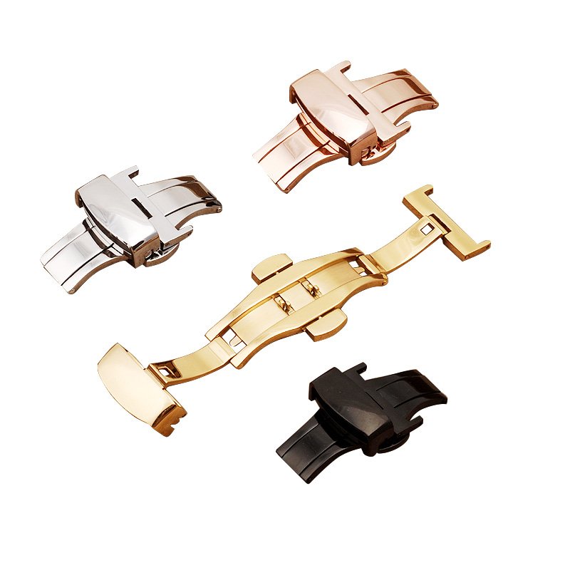 Automatic Double Click Butterf - Butterfly Clasp Deployant 评论和价格