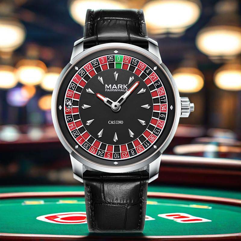 Mark Fairwhale 5031Top Brand L - Leather Watch Band Men 评论和价格