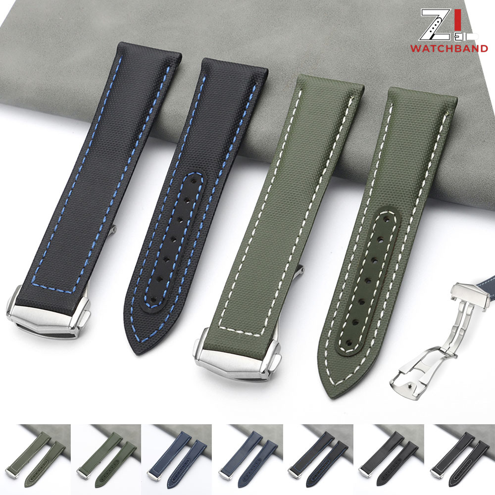 20mm 21mm 22mm Nylon Sailcloth - Omega Watch Seamaster 评论和价格