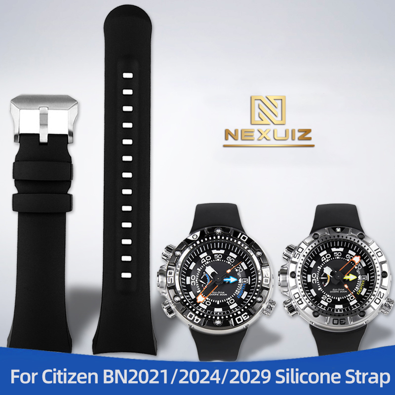Special Curved Silicone Watch  - Citizen Watch Promaster 评论和价格